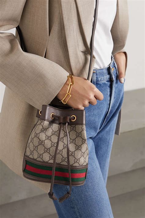 gucci bucket bag blue|gucci ophidia bum bag.